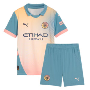 Kids Manchester City Fourth Jersey Kit - Cancha Kits
