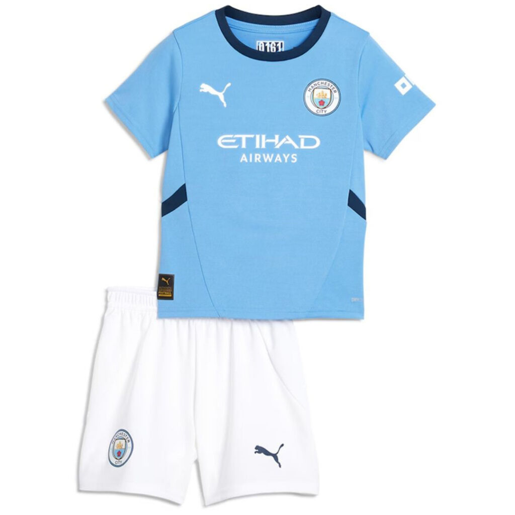Kids Manchester City Home Jersey Kit - Cancha Kits