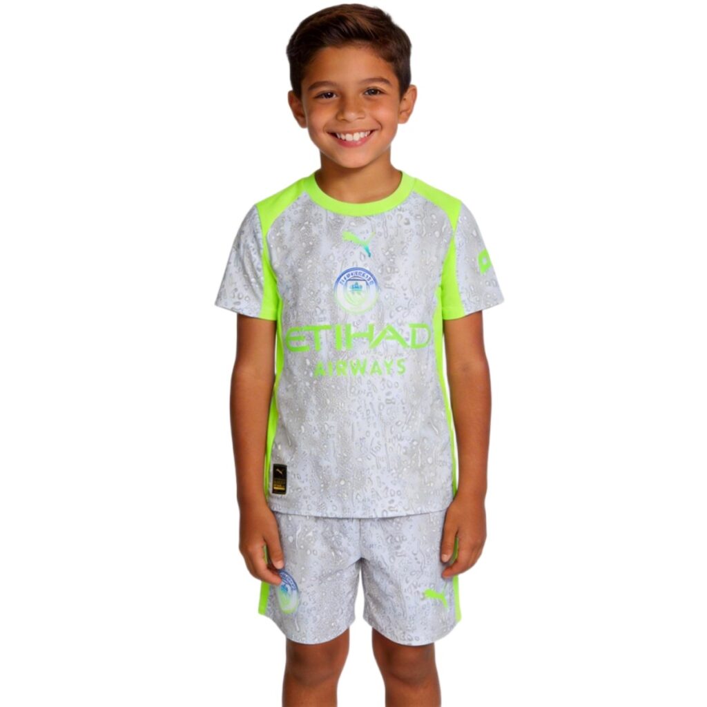 Kids Manchester City Third Jersey Kit - Cancha Kits