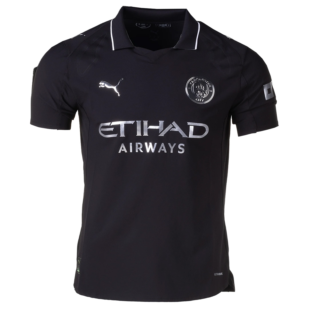 Manchester City Away Match Jersey Player Version 2025/26 — Manchester City Away 2025/26