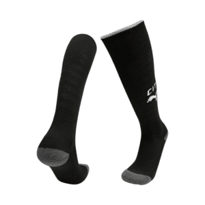 Manchester City Away Soccer Socks - Black 2025/26 - Cancha Kits
