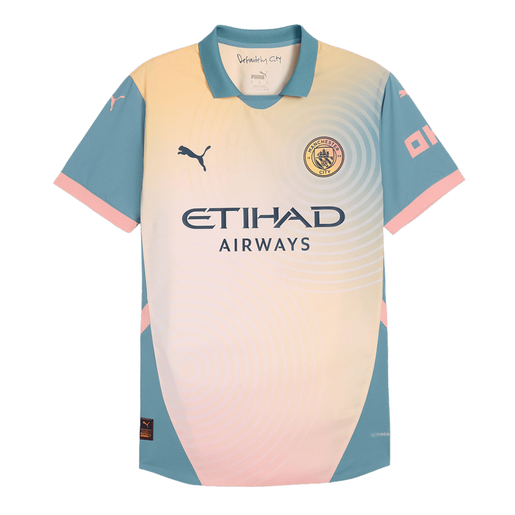 Manchester City Definitely City Fourth Match Jersey Player Version - Cancha Kits