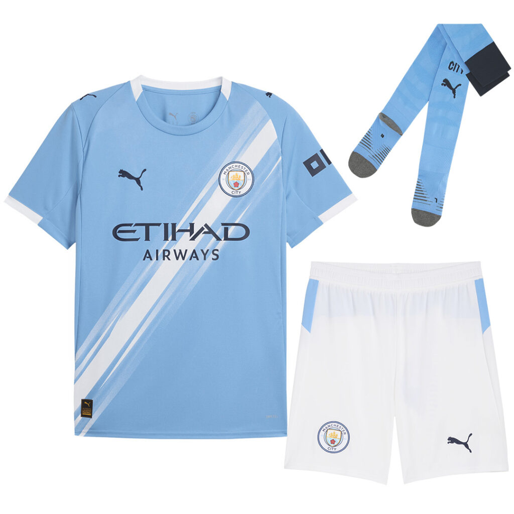 Manchester City Home Jersey Full Kit 2025/26 - Cancha Kits