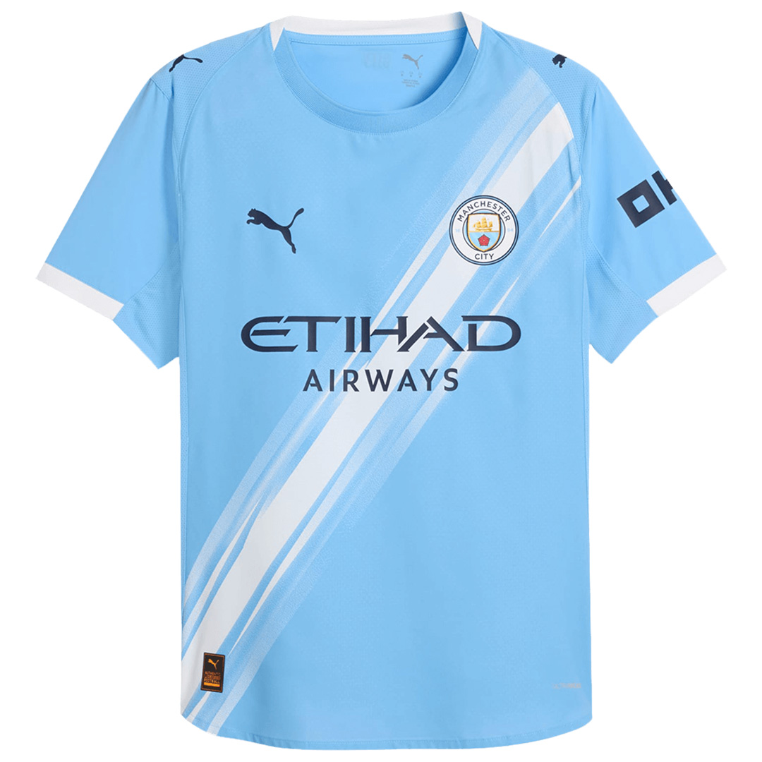 Manchester City Home Match Jersey Player Version — Manchester City Home 2024/25