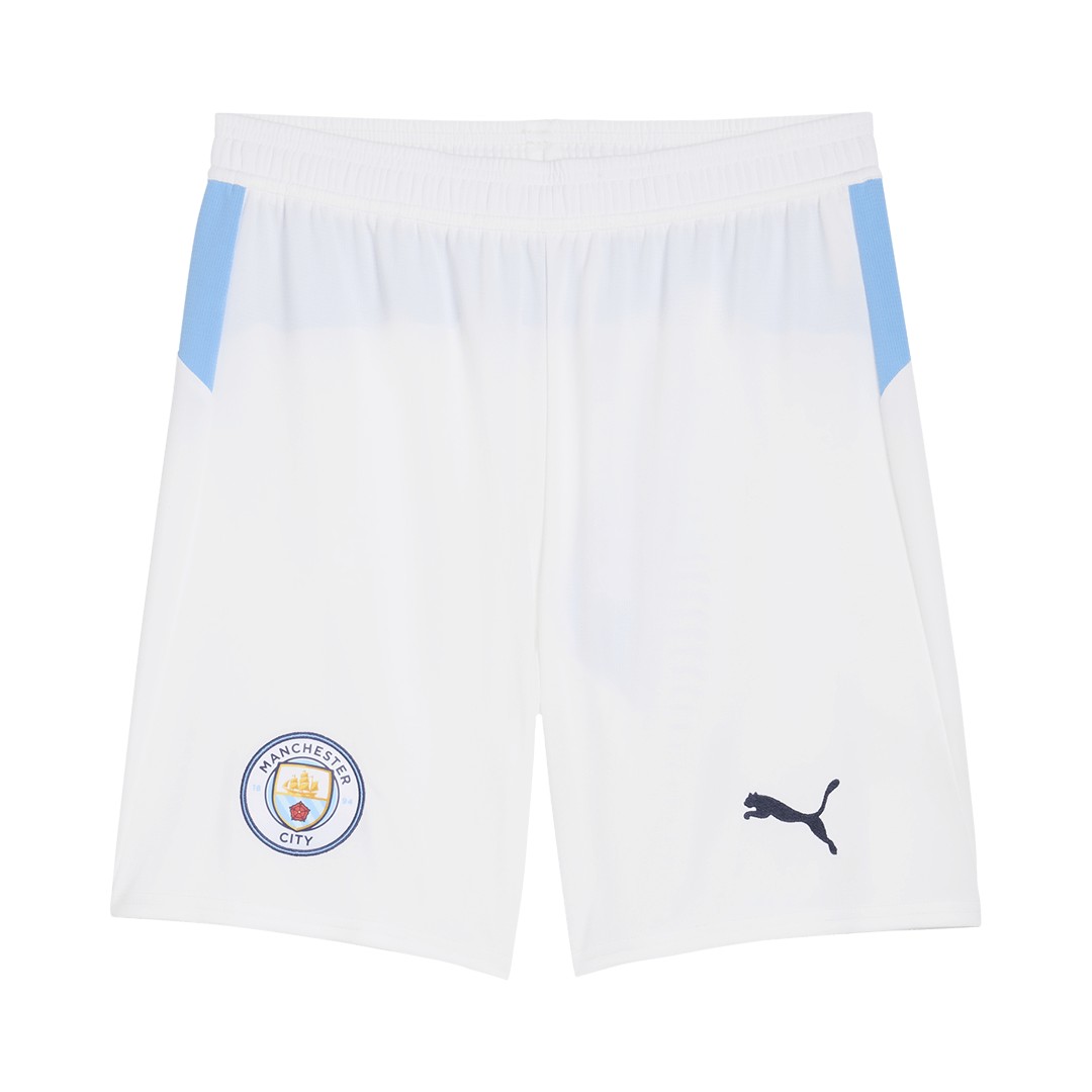 Manchester City Home Soccer Shorts 2025/26 — Manchester City Home 2025/26