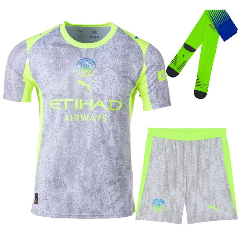 Manchester City Third Jersey Full Kit 2025/26 - Cancha Kits