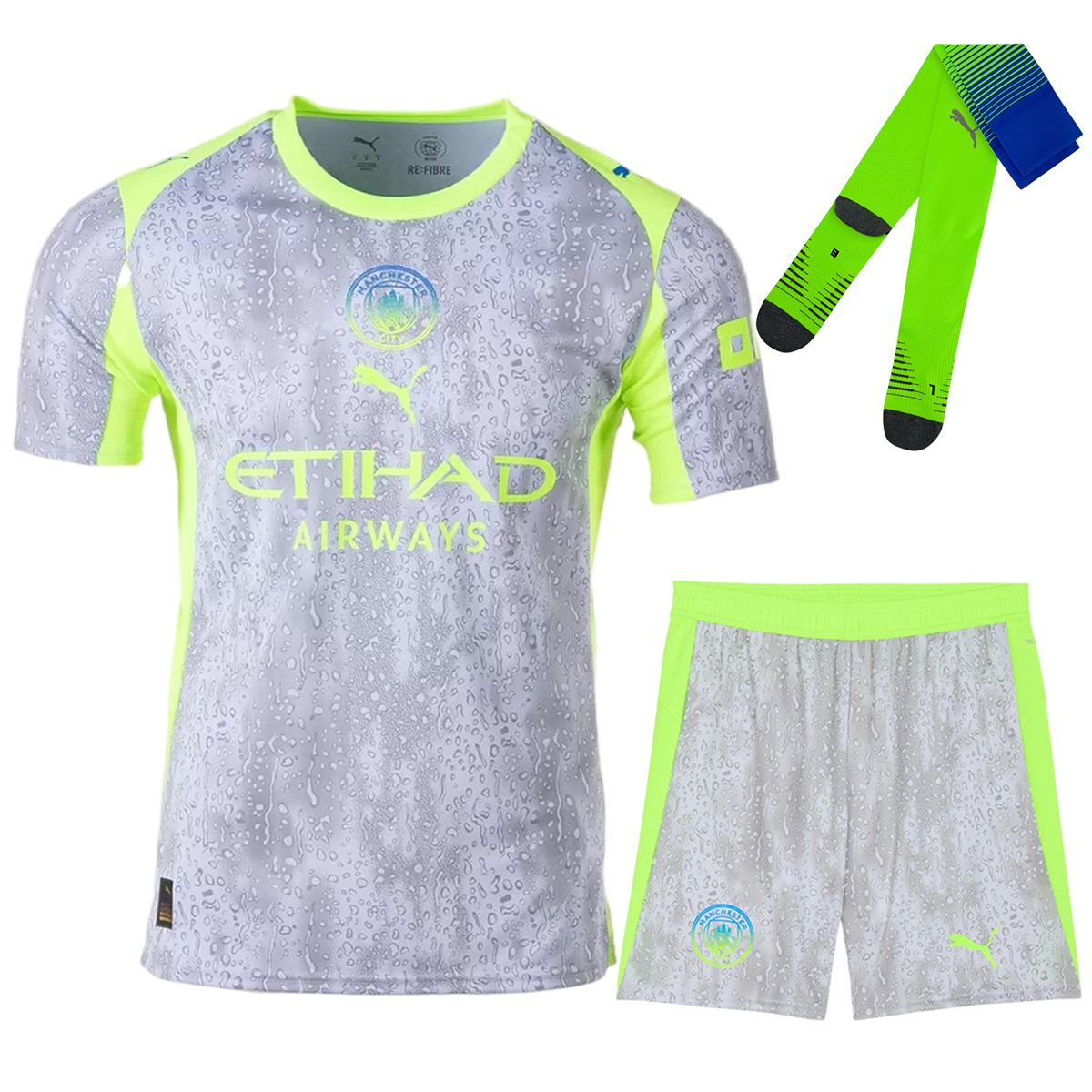 Manchester City Third Jersey Full Kit 2025/26 — Manchester City Third Away 2025/26