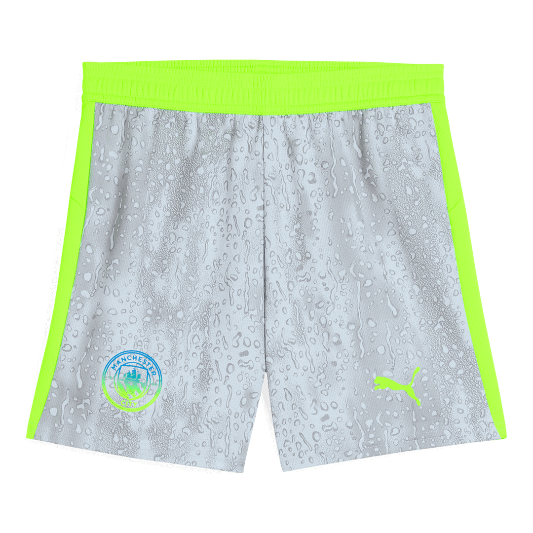 Manchester City Third Soccer Shorts 2025/26 — Manchester City Third Away 2025/26