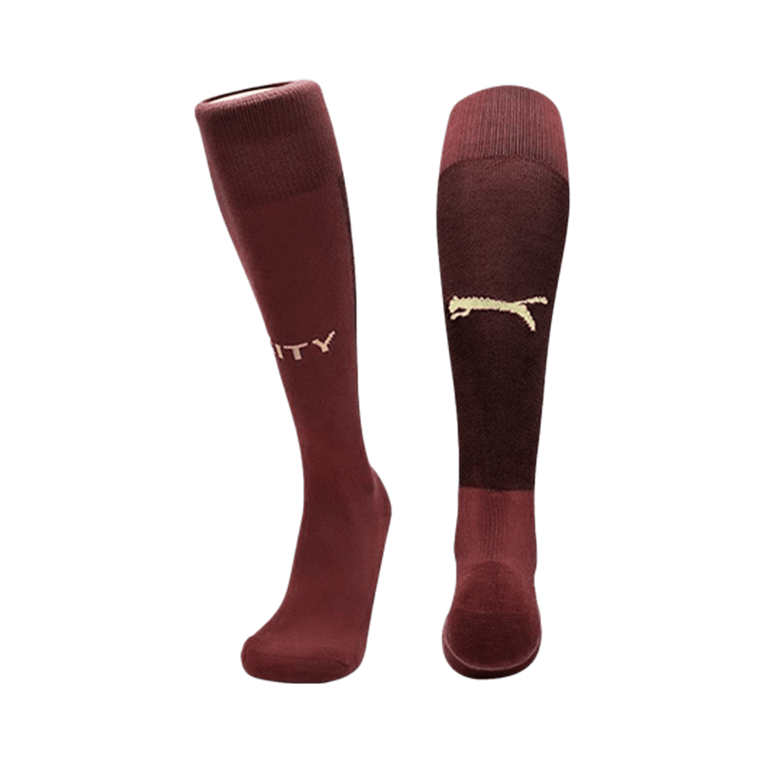 Manchester City Third Soccer Socks — Manchester City Third Away 2024/25