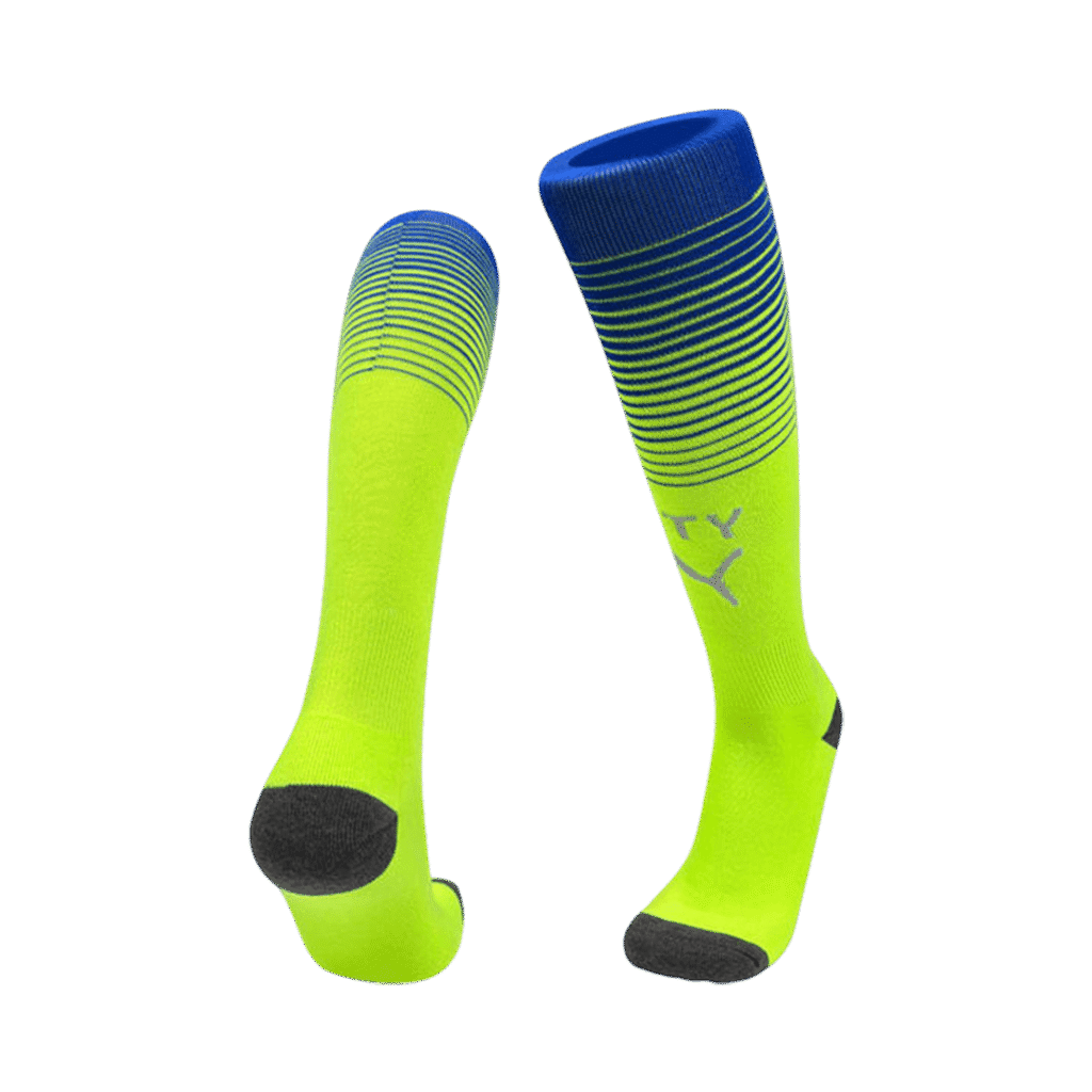 Manchester City Third Soccer Socks – Green 2025/26 - Cancha Kits