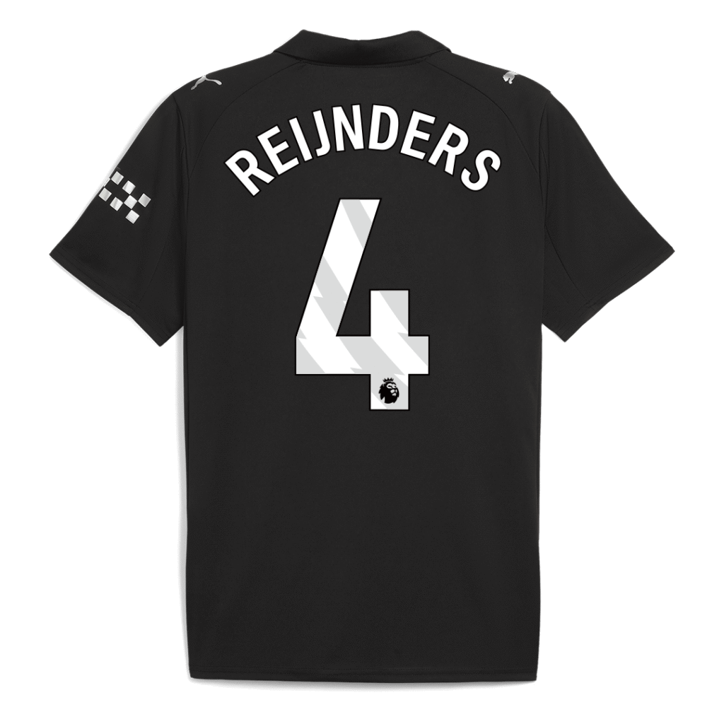 REIJNDERS #4 Manchester City Away Jersey 2025/26 - Cancha Kits