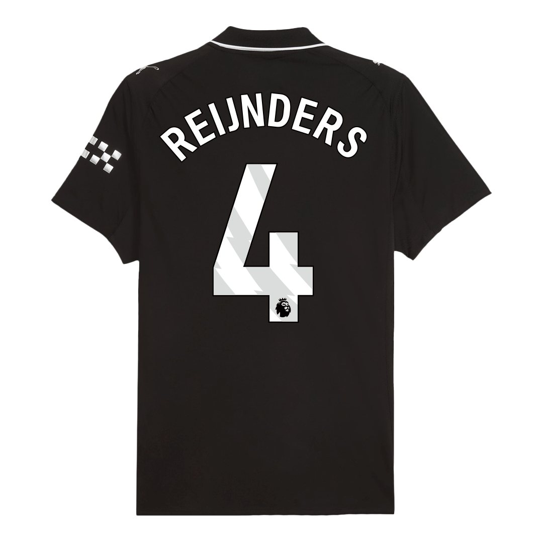 REIJNDERS #4 Manchester City Away Match Jersey Player Version 2025/26 — Manchester City Away 2025/26