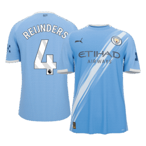 REIJNDERS #4 Manchester City Home Jersey 2025/26 - Cancha Kits