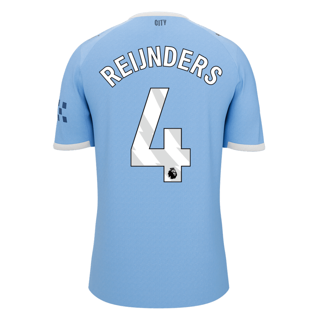 REIJNDERS #4 Manchester City Home Jersey 2025/26 - Cancha Kits