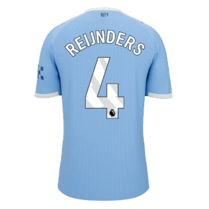 REIJNDERS #4 Manchester City Home Jersey 2025/26 - Cancha Kits