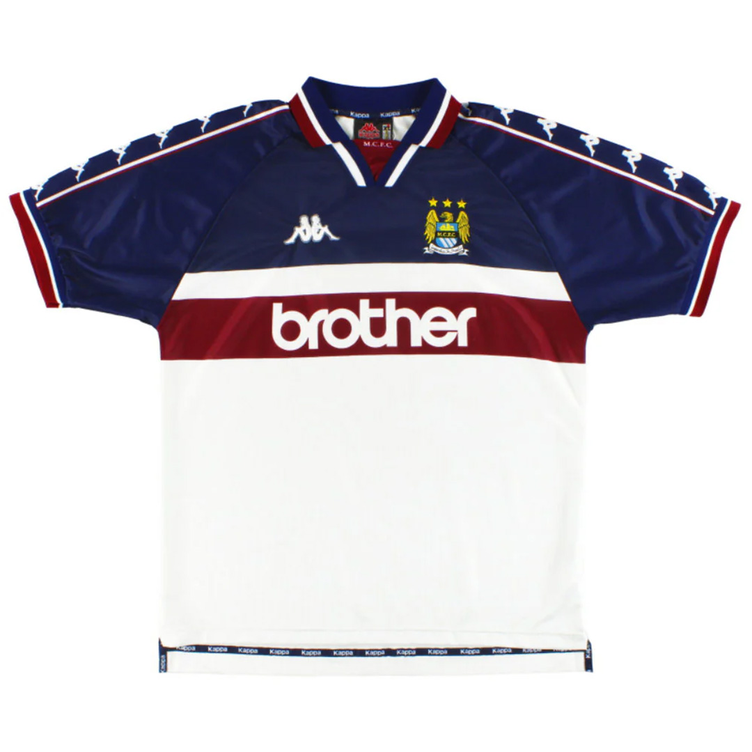 Retro Manchester City Away Jersey 1997/98 — Manchester City Away 1997/98