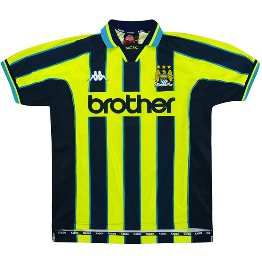 Retro Manchester City Away Jersey 1998/99 - Cancha Kits