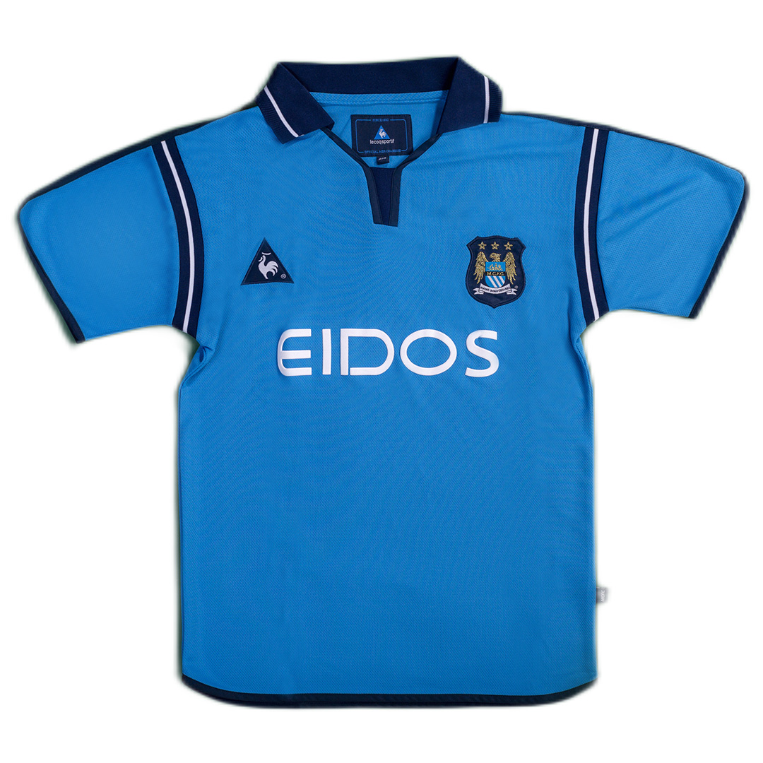 Retro Manchester City Home Jersey 2001/02 — Manchester City Home 2001/02