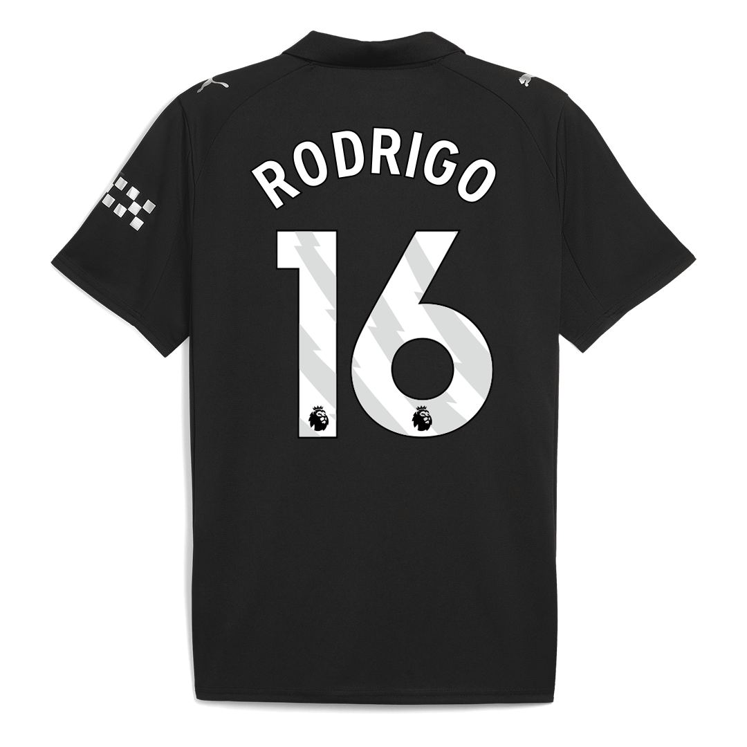 RODRIGO #16 Manchester City Away Jersey 2025/26 — Manchester City Away 2025/26