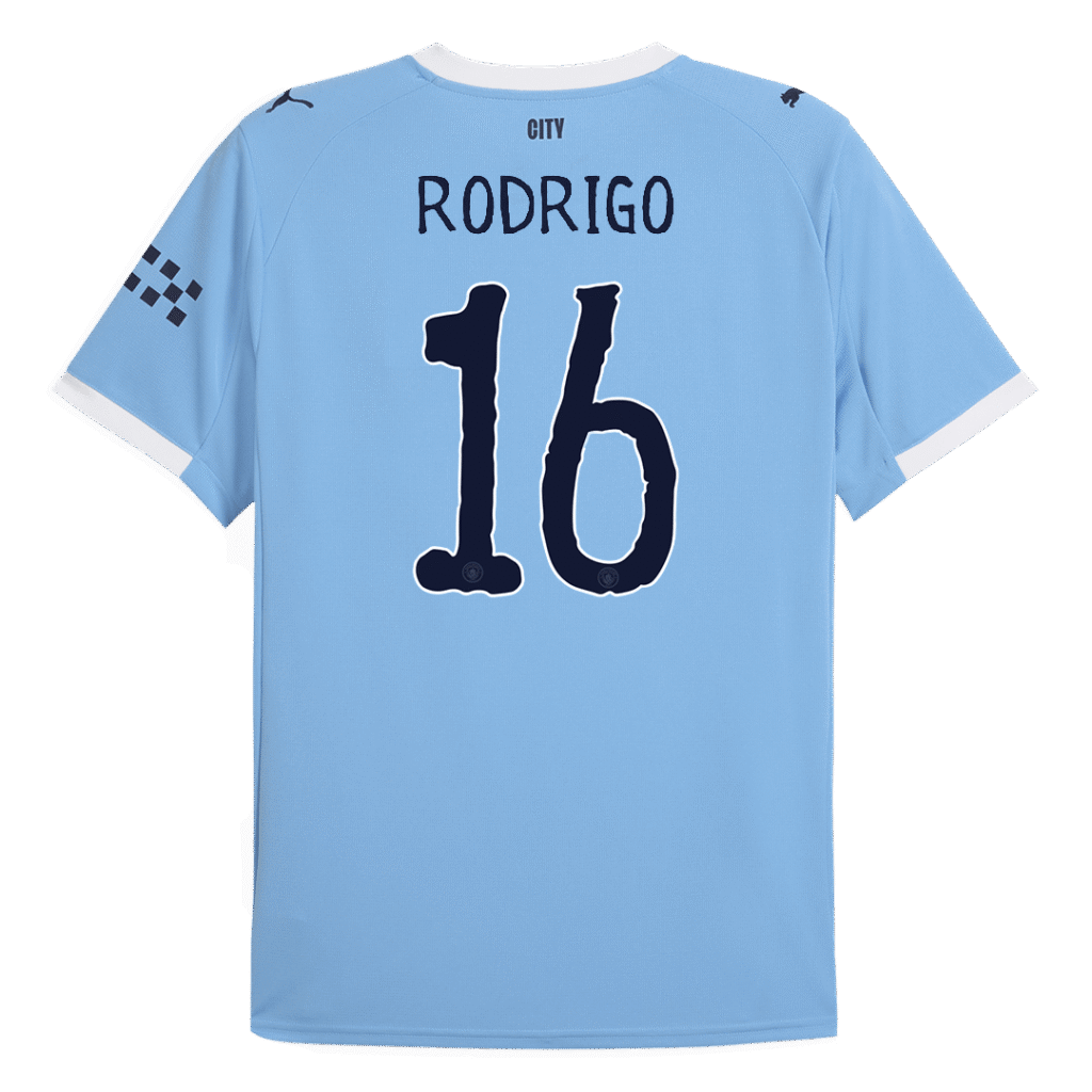 RODRIGO #16 Manchester City Home Jersey 2025/26 – Club World Cup - Cancha Kits