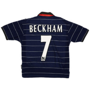 Beckham #7 Rero Manchester United Away Jersey 1999/00 - Cancha Kits