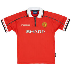 BECKHAM #7 Retro Manchester United Home Jersey 1999/00 - Cancha Kits