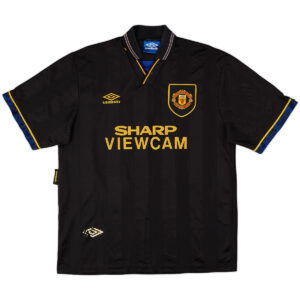 Cantona #7 Retro Manchester United Away Jersey 1993/95 - Cancha Kits