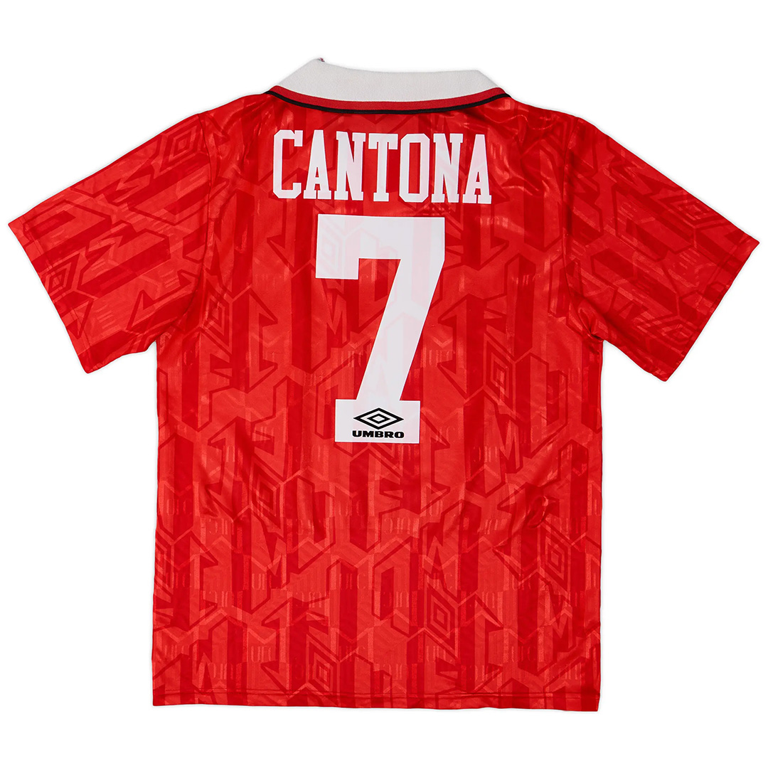 Cantona #7 Retro Manchester United Home Jersey 1992/94 — Manchester United Home 1992/94