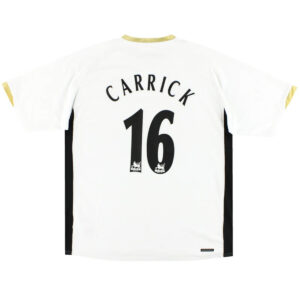 Carrick #16 Retro Manchester United Away Jersey 2006/08 - Cancha Kits