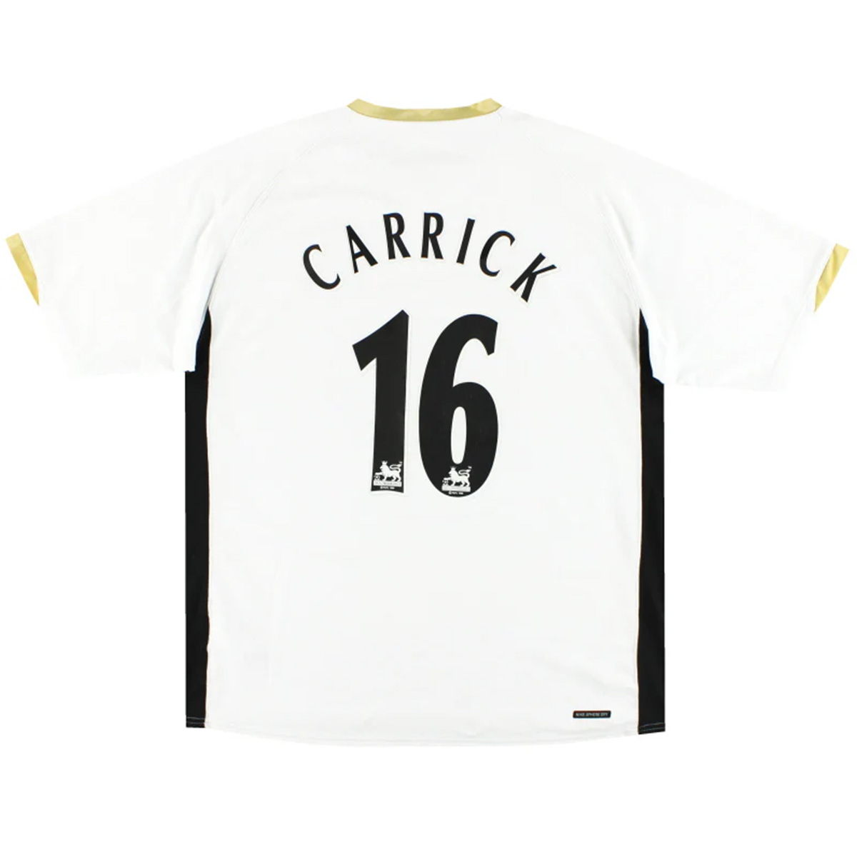 Carrick #16 Retro Manchester United Away Jersey 2006/08 — Manchester United Away 2006/08