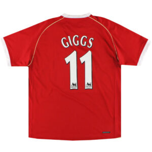 Giggs #11 Retro Manchester United Home Jersey 2006/07 - Cancha Kits
