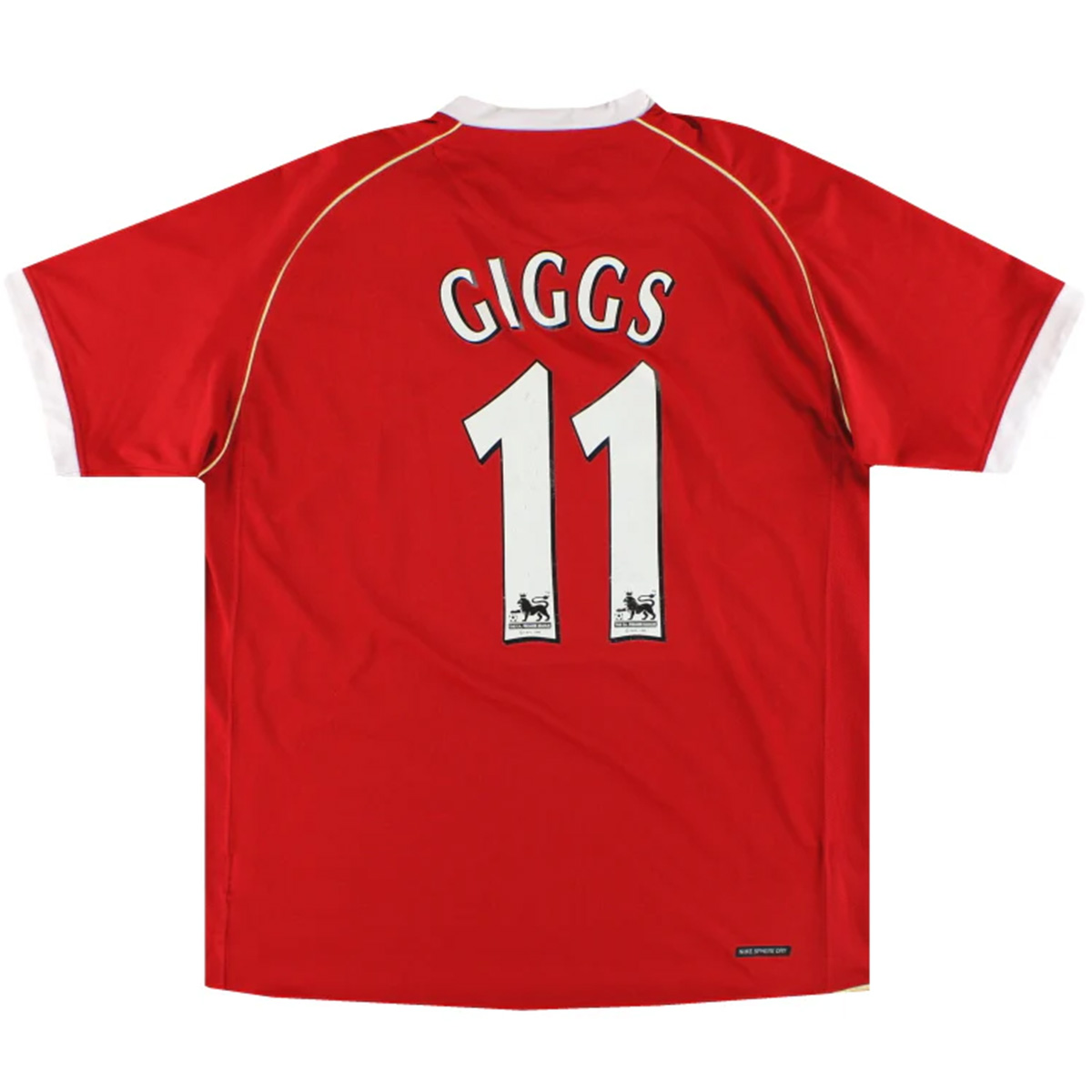 Giggs #11 Retro Manchester United Home Jersey 2006/07 — Manchester United Home 2006/07
