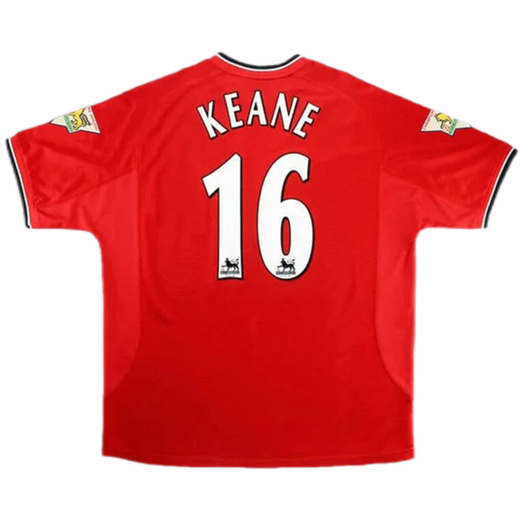 KEANE #16 Retro Manchester United Home Jersey 2000/02 - Cancha Kits