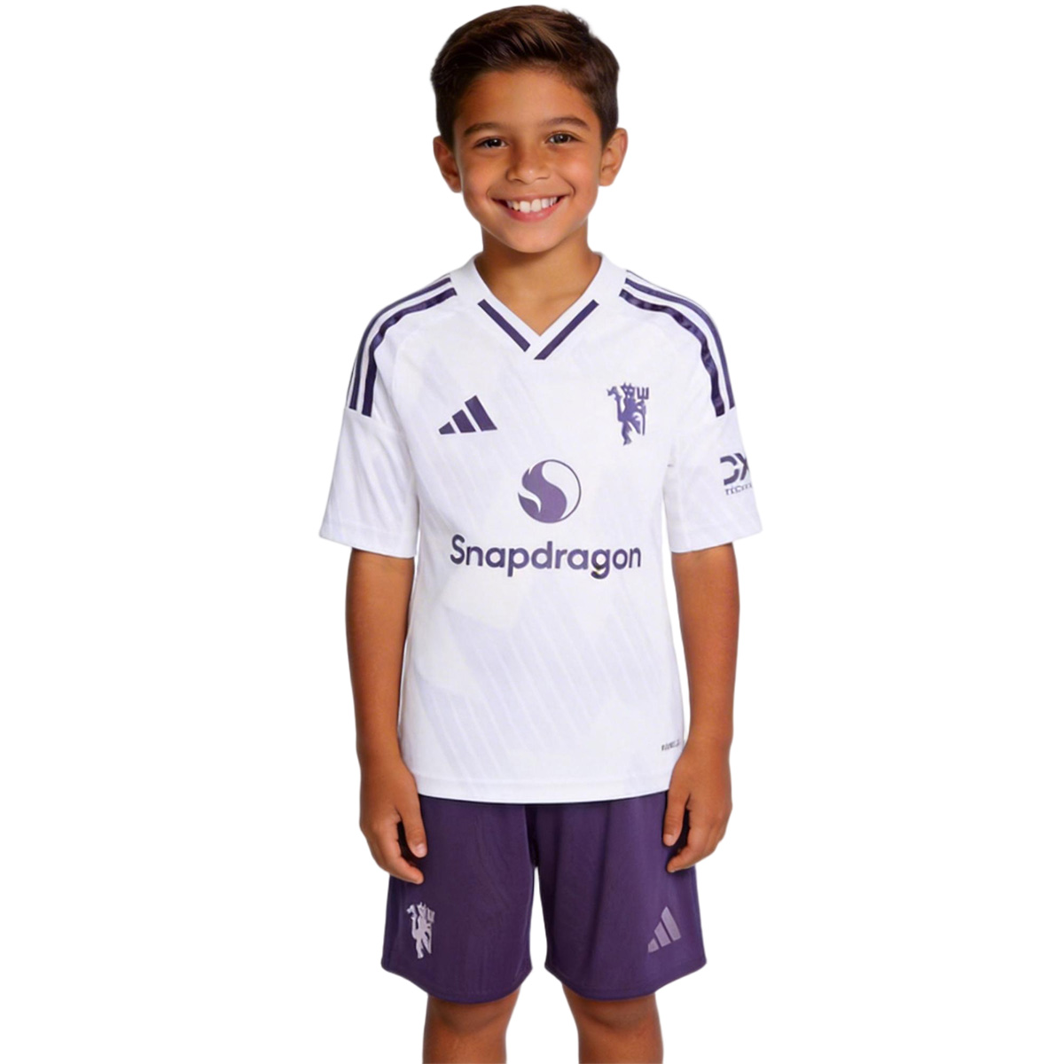 Kids Manchester United Away Jersey Kit 2025/26 — Manchester United Away 2025/26