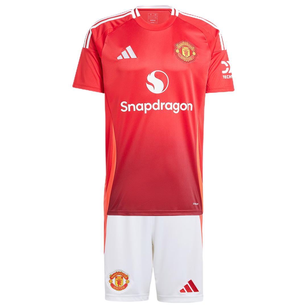 Kids Manchester United Home Kit — Manchester United Home 2024/25