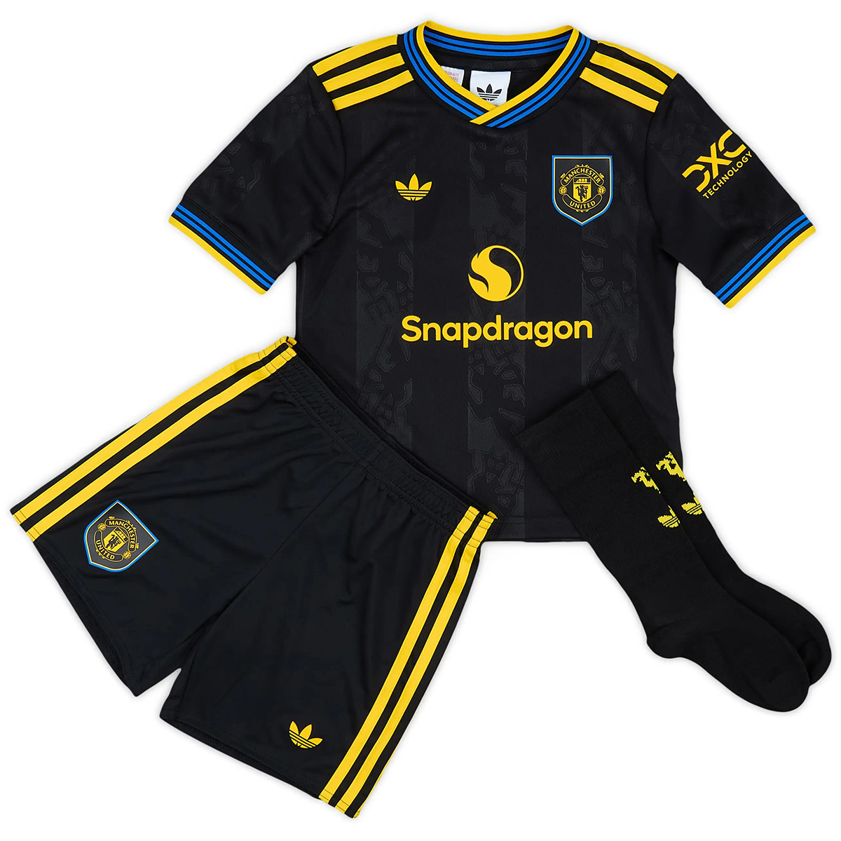 Kids Manchester United Third Jersey Full Kit 2025/26 — Manchester United Third Away 2025/26