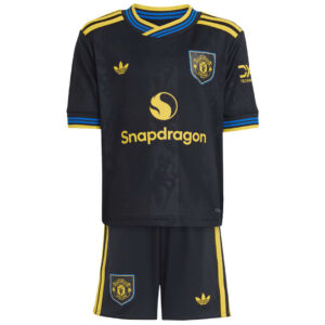 Kids Manchester United Third Jersey Kit 2025/26 - Cancha Kits