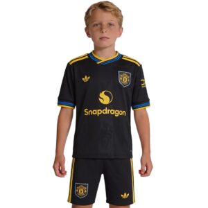 Kids Manchester United Third Jersey Kit 2025/26 - Cancha Kits