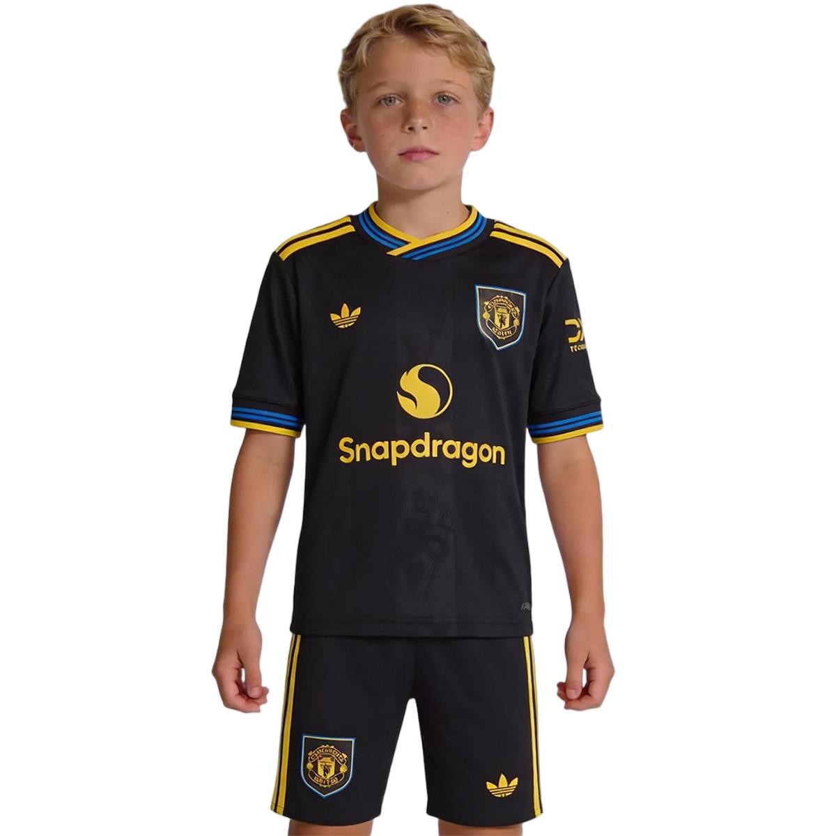 Kids Manchester United Third Jersey Kit 2025/26 — Manchester United Third Away 2025/26
