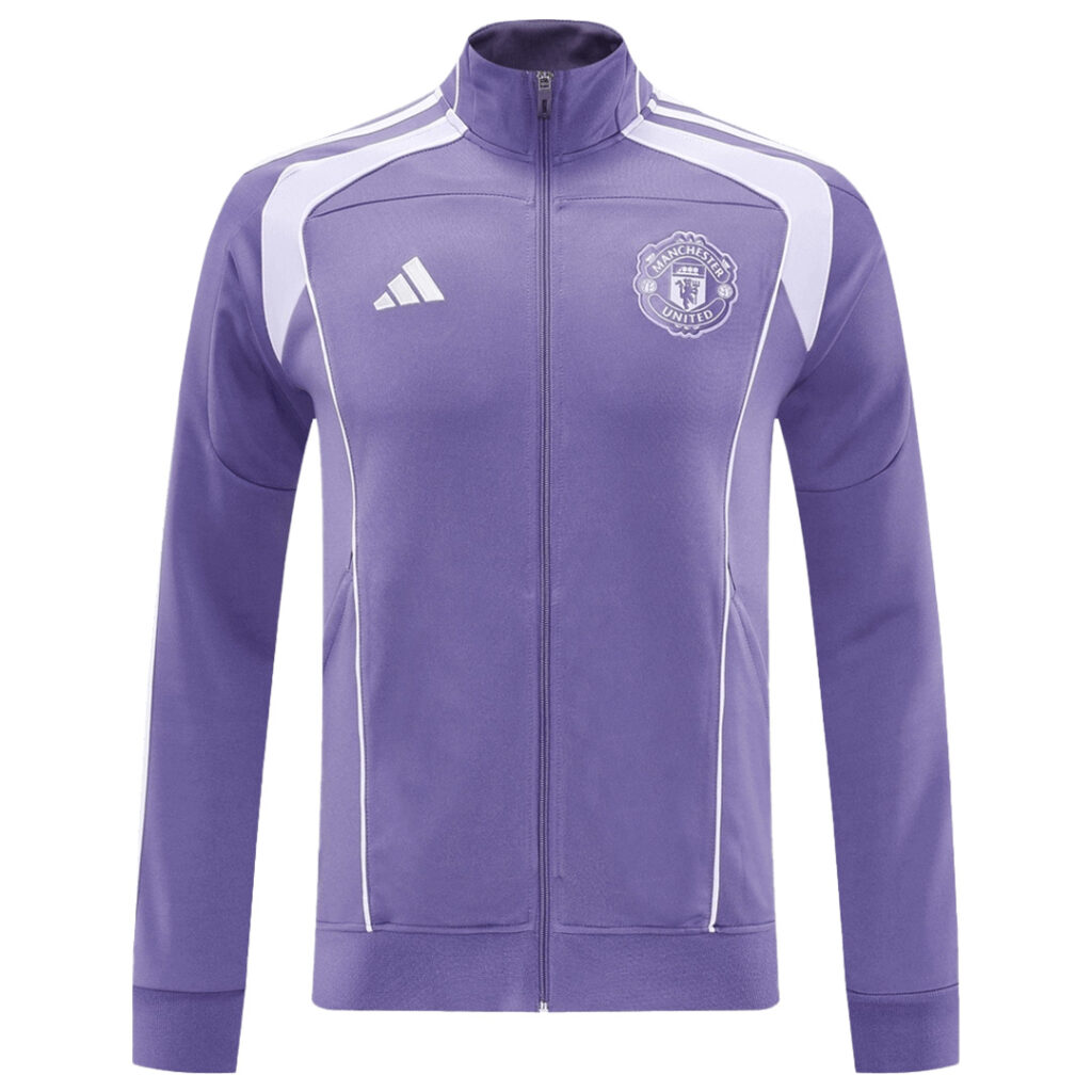 Manchester United Anthem Jacket Purple 2025/26 - Cancha Kits
