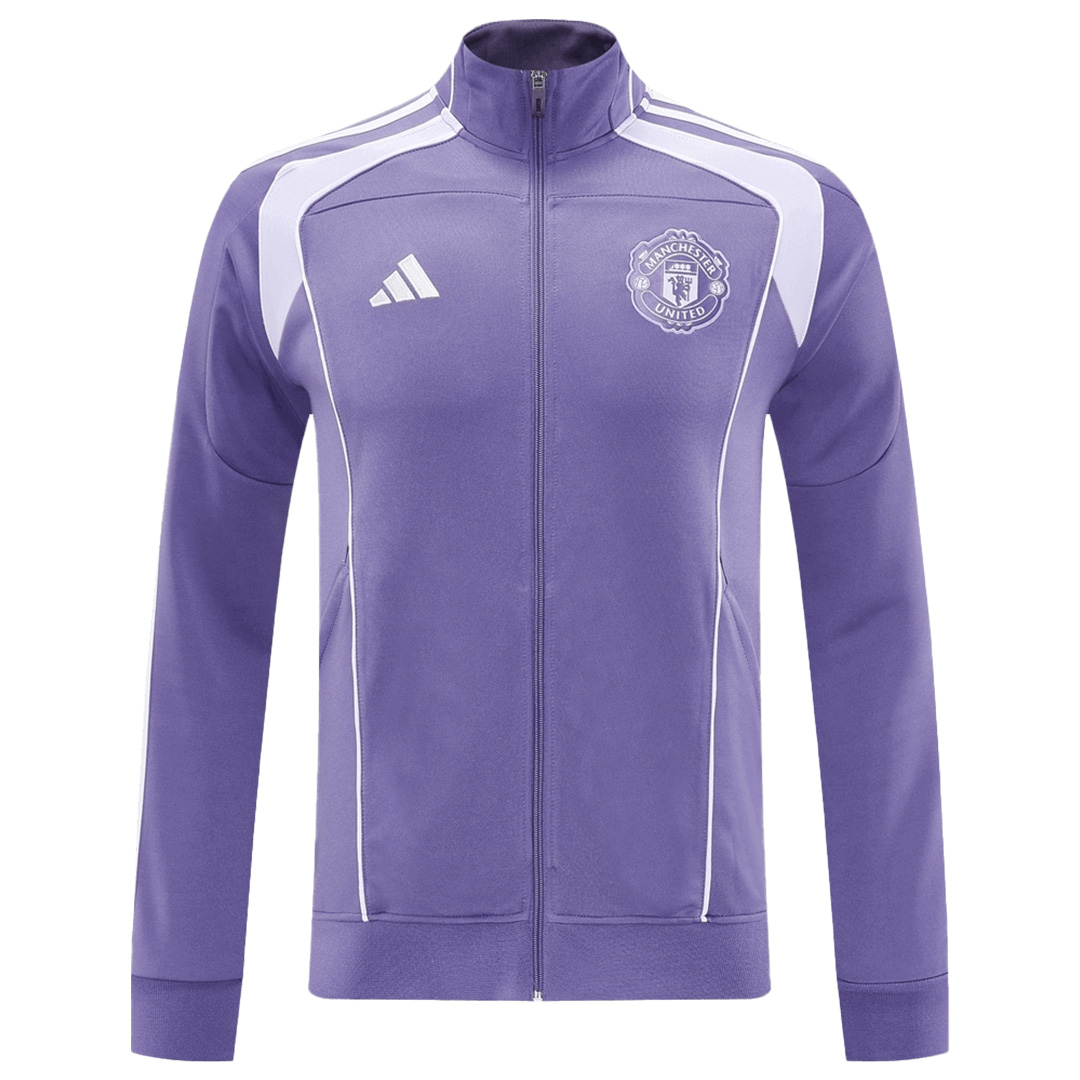 Manchester United Anthem Jacket Purple 2025/26 — Manchester United Jacket 2025/26