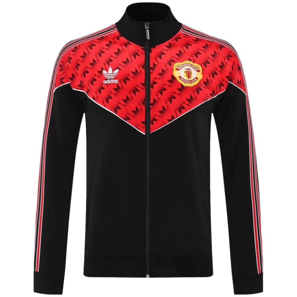 Manchester United Anthem Jacket Red&Black 2025/26 - Cancha Kits