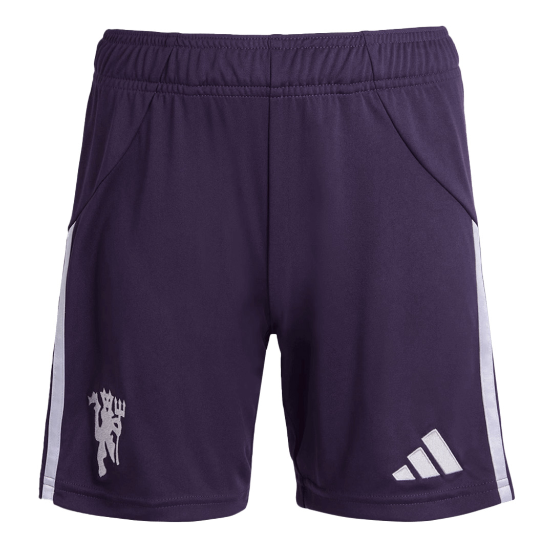 Manchester United Away Soccer Shorts 2025/26 — Manchester United Away 2025/26