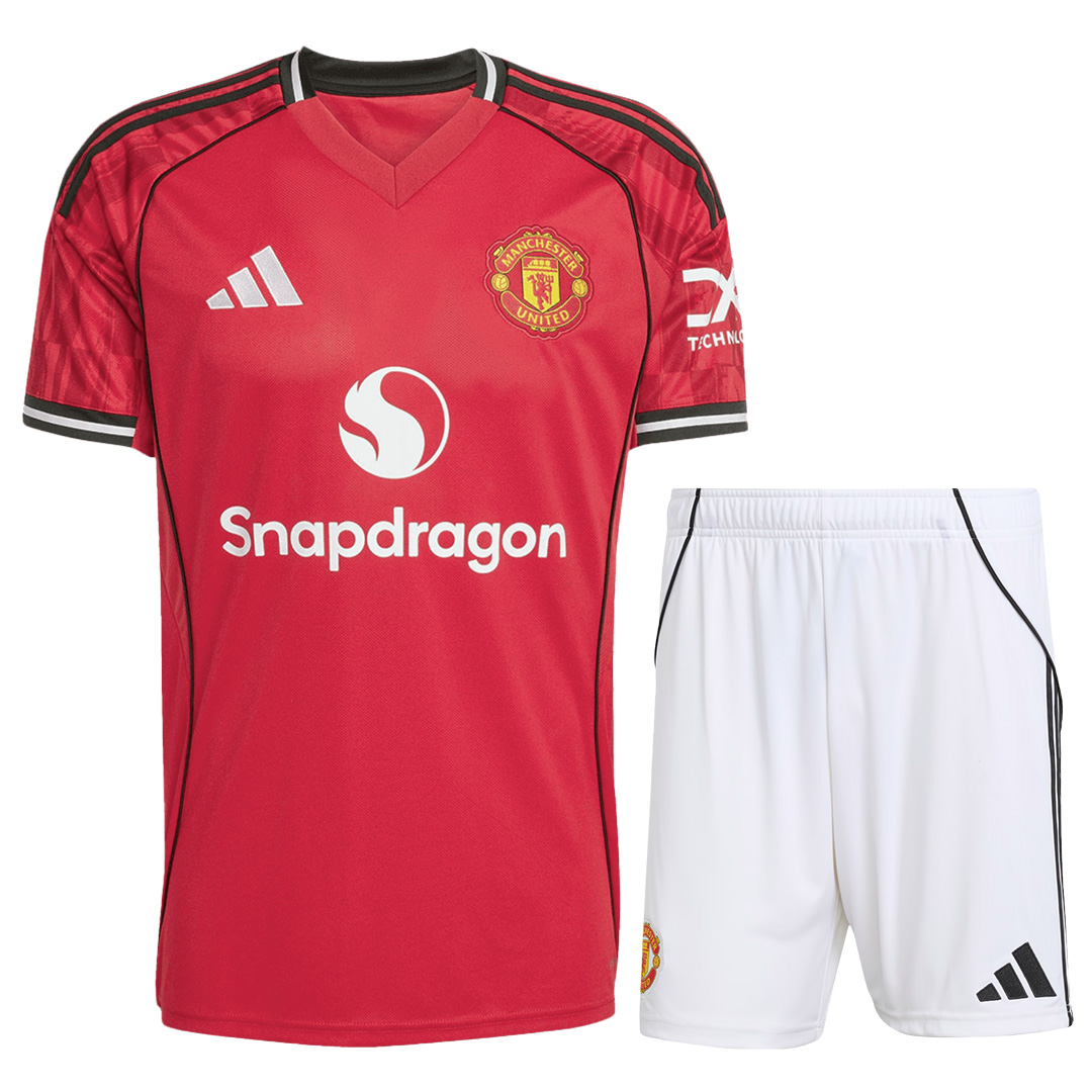 Manchester United Home Jersey Kit 2025/26 — Manchester United Home 2025/26