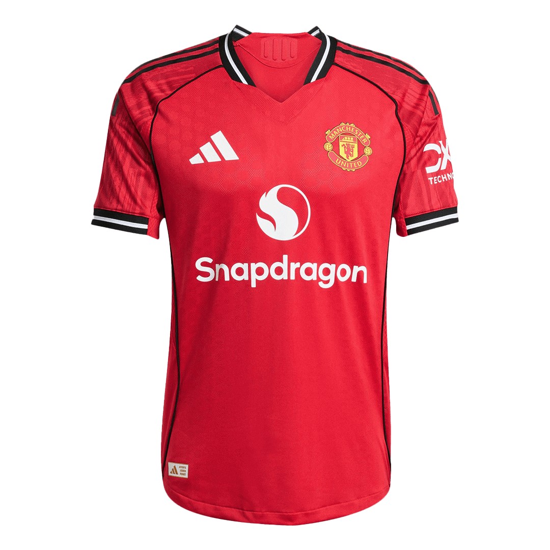 Manchester United Home Match Jersey Player Version — Manchester United Home 2024/25