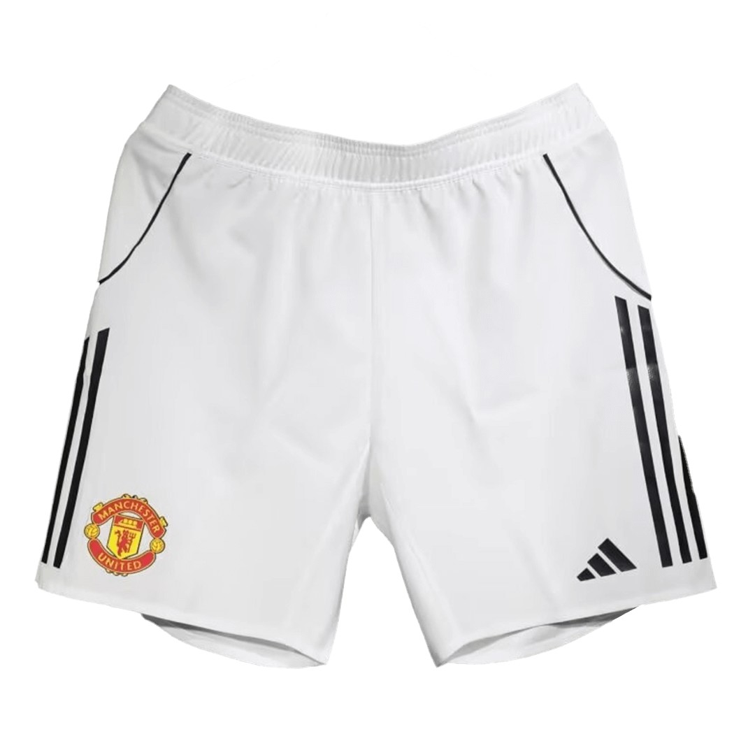 Manchester United Home Match Shorts Player Version 2025/26 — Manchester United Home 2025/26