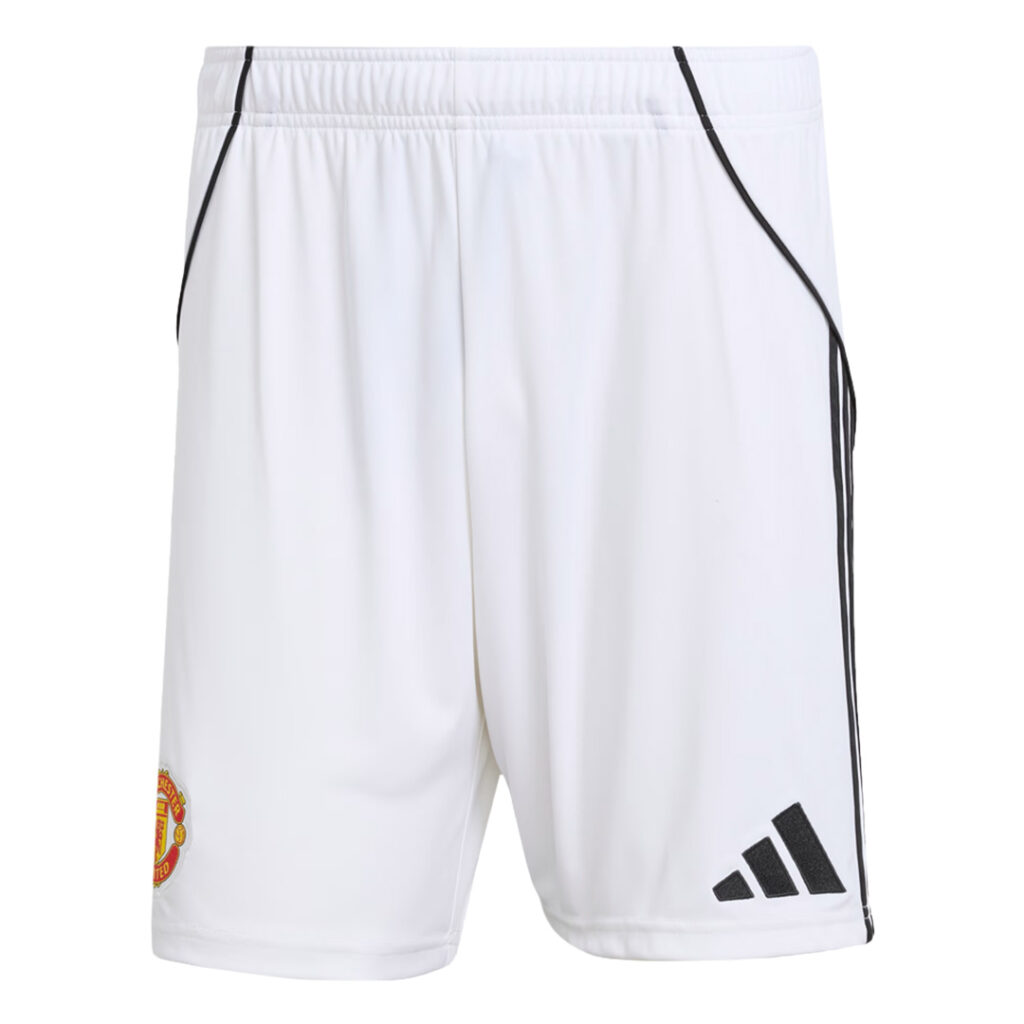 Manchester United Home Soccer Shorts 2025/26 - Cancha Kits