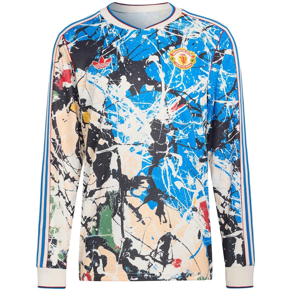 Manchester United Stone Roses Long Sleeve Jersey 2025/26 — Manchester United Other 2025/26