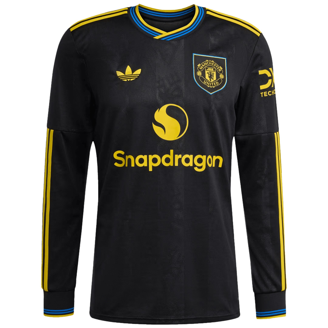 Manchester United Third Long Sleeve Jersey 2025/26 — Manchester United Third Away 2025/26