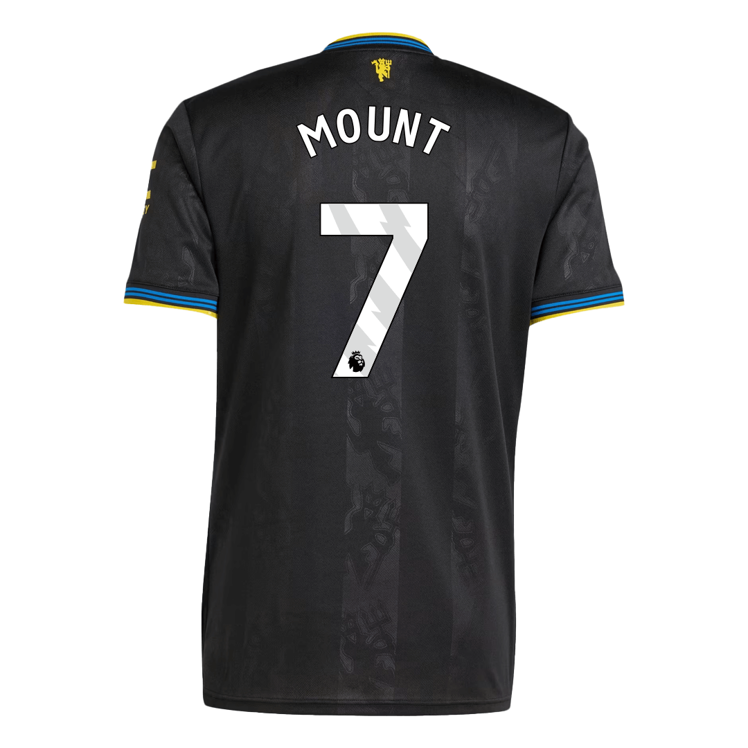 MOUNT #7 Manchester United Third Jersey 2025/26 — Manchester United Third Away 2025/26